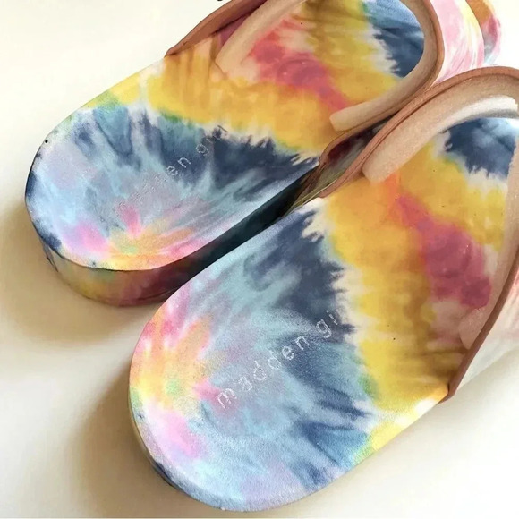 NIB Steve Madden Teddy-T Pastel Multi Sandals - Picture 7 of 9